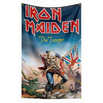 Iron Maiden - The Trooper - Textile Flag (90 x 150cm)